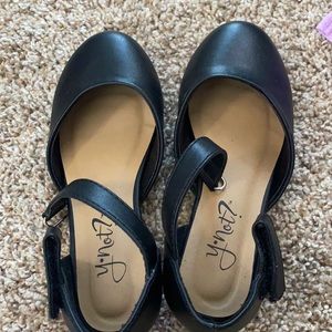 Y not little girls black dress shoes